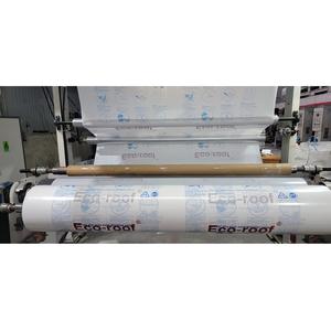 ฟิล์มยืด LLDPE สีขาวบรรจุภัณฑ์ PE แบบนิ่มสำหรับแผ่นโลหะแก้วกันความชื้นส่งตรงจากแหล่ง - Product Image 1