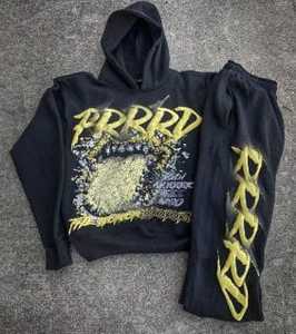 Conjunto Deportivo Informal Unisex de Dos Piezas para Invierno, Pantalones Jogger y Sudadera con Capucha Personalizados al por Mayor, Talla XL, Ropa Deportiva para Correr - Product Image 6