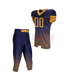 Uniformes Profesionales de Fútbol Americano, 100% Poliéster, Ligeros, Transpirables, Conjuntos de Manga Corta para Invierno, Logotipos de Patrocinadores Personalizados - Product Image 5