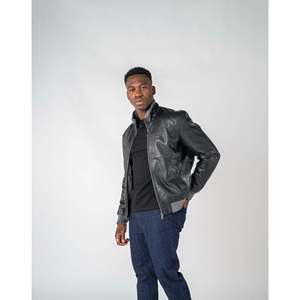 Bomber uomo in finta pelle taglia S Color Negro Imperio Shop - Product Image 4