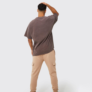 Ropa de hombre, ropa informal, camiseta, color liso, peso ligero, Klein | Camiseta de hombre Calvin, camiseta elegante de la mejor calidad - Product Image 4