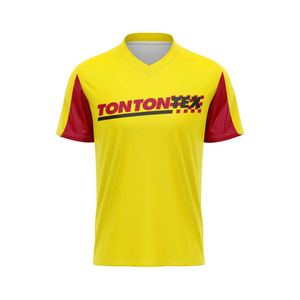Camisetas deportivas personalizadas al por mayor tela de malla equipo de práctica de fútbol con serigrafía Oem Odm Options Premium - Product Image 5