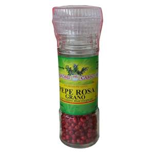 Aromi Del Carso Dried Raw 30g X 6pcs Pink Peppercorns with <b>Grinder</b> Single Spices & <b>Herbs</b> - Product Image 1