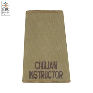 Épaulettes pour rangs tactiques OEM Export Belt Corporation Épaulettes à broderie directe d'usine rangs pour uniforme - Product Image 2