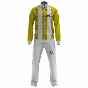 Made in Best Material New Trendy Tracksuit Set Slim Fit New Design Custom with sublimation unisex Tracksuit - Product Image 1