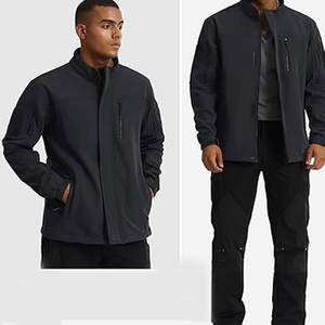 Vestes d'extérieur en softshell pour hommes, nouvelle mode, prix de gros, rembourrage en coton, veste pour la vente en ligne - Product Image 2