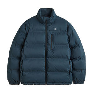 เสื้อแจ็คเก็ตบอมเบอร์แฟชั่นผู้ชายคุณภาพสูง ไซส์ใหญ่ ซิปหน้า ปักโลโก้ได้ กันน้ำ แขนยาว สำหรับฤดูหนาว - Product Image 6