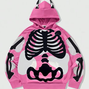 Sudaderas con Capucha para Hombre, 100% Algodón, Forro Polar, Logotipo y Diseño Personalizados, Alta Calidad, Anti-Pilling, Ropa Casual de Invierno - Product Image 1