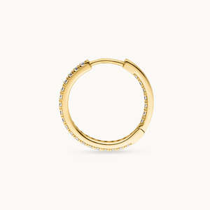 Petites boucles d'oreilles en diamant Cleo - Product Image 4