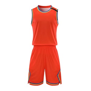 Maillot de basket-ball personnalisé pour homme, 100 % polyester, respirant, séchage rapide, sans manches, maille d'été, avec option d'équipe personnalisée - Product Image 1