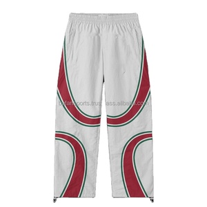 Conjunto de chándal cortavientos con Cremallera de nailon para hombre hecho a medida al por mayor, conjunto de nailon cálido y ligero de poliéster 100% - Product Image 3