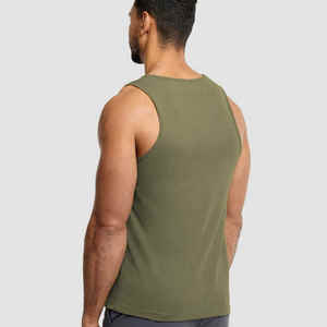 Camiseta sin mangas personalizada de alta calidad para hombre, camiseta sin mangas cómoda y transpirable para hombre, ropa informal, camiseta sin mangas para hombre, servicio OEM - Product Image 3