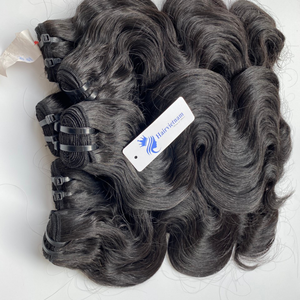 Mejor alta calidad 100% vietnamita cuerpo onda piel trama tipo pelucas teje paquetes de alta calidad cabello chino-extensiones de cabello humano - Product Image 4