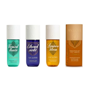 ชุดน้ำหอมสำหรับผู้หญิง VV Love กลิ่น Tropical Breeze, Ethereal Violet, Luminous Bloom และ Mellow Melody - Product Image 2