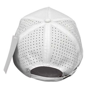 Logo personnalisé d'usine résistant à l'eau trou découpé au laser perforé Gorras Sports Golf Hat Casquettes de baseball avec un style unique - Product Image 4