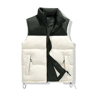 Haute Qualité À La Mode Hiver Vers Le Bas Puffer Gilet À Capuche Gilet Demi Veste Sans Manches pour Hommes Puffer Gilet pour Hommes - Product Image 6