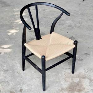 Woven Ash Wood <b>Dining</b> <b>Chair</b> for Stable Living Rooms Restaurants Home Office-GCF205 - Product Image 2