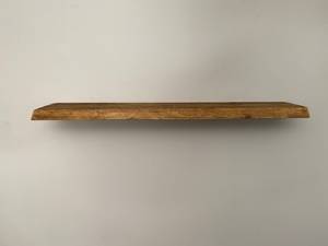 Étagère murale en bois massif à bord angulaire 2025 avec système de fixation dissimulé, planche en bois pour salon, cuisine et décoration moderne de la maison - Product Image 3