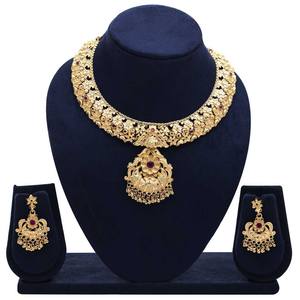 Wholesale Fashion 14K 18K 24K Gold Plated Jewelry, Forming Jewelry Set, Traditional Floral Design Brass Gold <b>Filled</b> Jewelry Set. - Product Image 1
