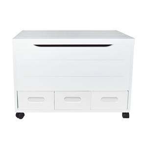 Cassettiera WELL HOME bianca a 3 cassetti 70.5x40x55.5cm - Product Image 5