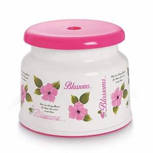 Multicolor Plastic Printed Small Patla <b>Stool</b> <b>for</b> <b>Bathroom</b> Durable Lightweight Premium Quality <b>for</b> Home Office Hotel - Product Image 1