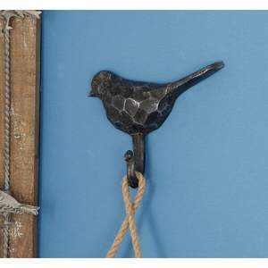 Decorative Vintage Inspired Cast Iron Wall <b>Hook</b> With Rustic Finish For Farmhouse Country And Traditional Homes - Product Image 4