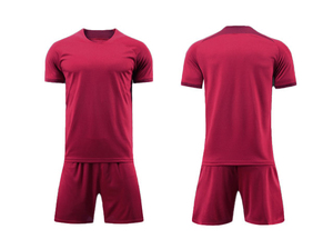Camiseta en blanco de alta calidad y camiseta de fútbol superior, uniformes de entrenamiento de fútbol, logotipo personalizado - Product Image 3