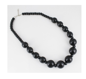 Collar de cuentas de madera Mala Cuentas de moda Mala Artesanías Natural India Madera con cuentas Mala Mejor venta - Product Image 2