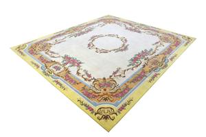 Floral Abusan Tapis tufté à la main Tapis en laine sculpté à la main - Product Image 5