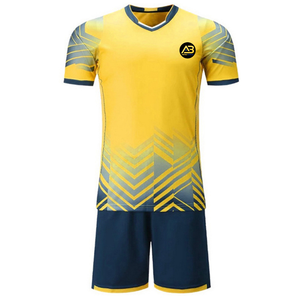 Uniforme de fútbol de manga corta de la mejor calidad para hombres, uniforme de fútbol impreso por sublimación - Product Image 5