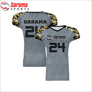 Maillot de football américain personnalisé de nouvelle conception, uniforme de football américain, jeunesse américaine confortable, - Product Image 3