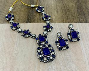 Ensemble de boucles d'oreilles collier Moissanite de luxe de qualité supérieure idée cadeau parfaite pour les fêtes mariages anniversaires fiançailles - Product Image 4