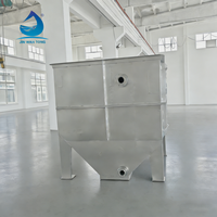 Unit Pemisah Minyak dan Air Tipe Pelat Bergelombang CPI untuk Pengolahan Air Limbah Industri, Penghilang Minyak Bebas, Pemisahan Gravitasi, Pompa PLC