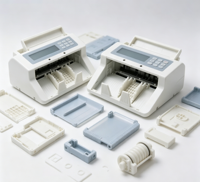 Pièces en plastique ABS/PA66 personnalisées pour compteur de billets automatique, moulées par injection pour usage domestique