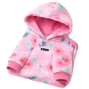 Blossom Print Dog <b>Hoodie</b> Pink Floral Soft Fleece Pet Sweatshirt With Hood Cozy Warm Pullover Winter Wear Dogs - Product Image 6