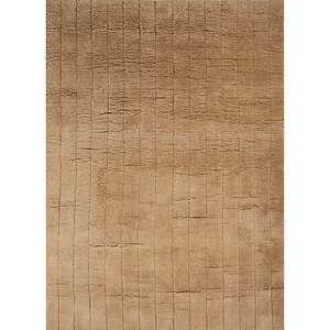 พรมขนสัตว์ถักมือสีเบจและสีน้ำตาลลายจิ๊กซอว์รูปสี่เหลี่ยมผืนผ้าสำหรับห้องนั่งเล่น พรมปูพื้นทางเข้าบ้าน ห้องโถง รุ่น Ra-1131 (Cs-01) - Product Image 1