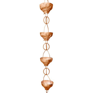 Chaîne de pluie en fer martelé de style européen au design unique pour la décoration de jardin, faite à la main, de haute qualité, à suspendre - Product Image 2