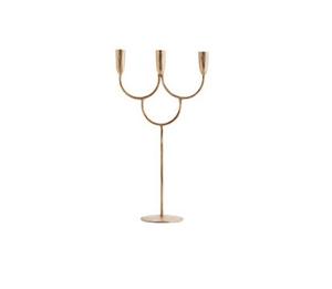 Décoration de table pour dîner de fête, bougeoir en fer, artisanat en métal, ambiance romantique pour le dîner - Product Image 3