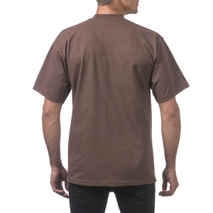 เสื้อยืดคอกลมสำหรับผู้ชายผ้าฝ้ายผสมโพลีเอสเตอร์220 GSM เสื้อโอเวอร์ไซส์230 GSM - Product Image 5