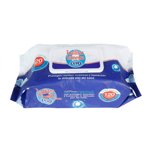 Uniquality Lingettes Humides Bébé 120 Lingettes Sans Alcool Nettoyage Doux Pour Bébés - Product Image 1