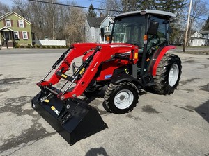 Tracteurs à roues 4x4 Massey Ferguson 2850M d'occasion, puissance nominale de 100 CV, transmission par engrenages, garantie de 2 ans, moteur, pompe, boîte de vitesses, roulement principal - Product Image 3