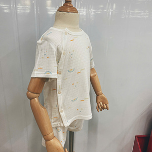 Conjuntos de ropa de otoño para bebés recién nacidos, propiedades antibacterianas y antimosquitos, traje rosa, tela Natural para otoño, suministro ODM - Product Image 4