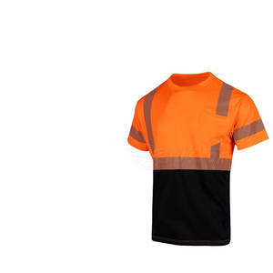 Hi VIS เสื้อยืดแขนสั้นสำหรับผู้ชาย, เสื้อยืดความปลอดภัยระบายอากาศ Hi viz - Product Image 3