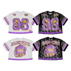 Camisetas de Fútbol Americano Personalizadas 2026 para Hombre, de Alta Calidad, Estilo Holgado, Sublimadas, de Malla, Ropa Urbana, Jersey de Fútbol Americano - Product Image 5