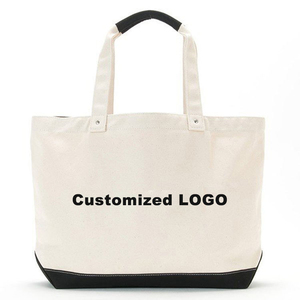 Bolso grande y personalizado de lona de algodón, bolso de mano personalizado, reutilizable, bolso de compras, bolso de lona de algodón - Product Image 1