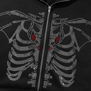 Sudaderas con Pedrería Personalizadas para Mujer, Impresión de Alta Calidad, Sudaderas Casuales de Punto, Sudaderas de Algodón Lisas para Chicas - Product Image 5