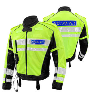 Veste de sécurité moto respirante pour homme, été, marque privée, vêtements de sport, course automobile, manches longues, 100g, impression par transfert thermique - Product Image 6