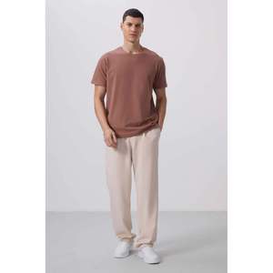 Pantalon Palazzo Homme Tommylife 82163 Beige - Confortable et Texturé, Vente en Gros - Product Image 3