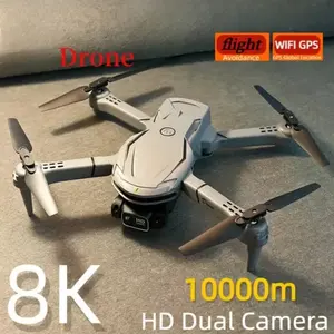 Profesional 8K 5G HD Control remoto Drone HD Cámara dual UAV para fotografía aérea Material plástico Rango de 10000M - Product Image 1