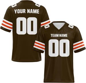 Conjuntos de Camisetas de Fútbol Personalizadas Directas de Fábrica, Protección UV Corta, Secado Rápido, 100% Poliéster, Sublimación, Logotipo del Equipo, Números de Jugador - Product Image 1